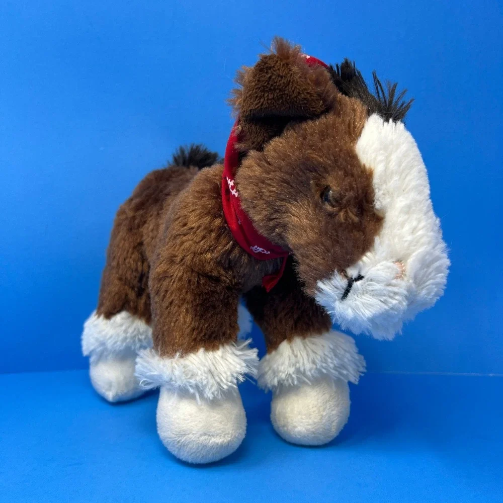 Build A Bear Plush Medium Brown‎ St Louis Cardinals Budweiser Clydesdale 2014